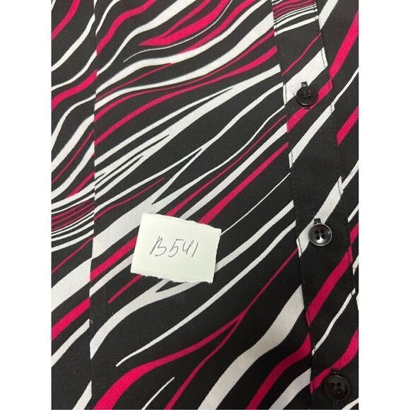 Fred David Button Down Shirt Blouse Size 2XL - Picture 8 of 8